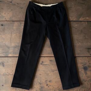 Brooks Brothers 346 Mens 38x32 Wool Dress Pants Pleated Cuffed Trousers